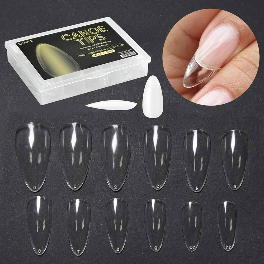 DIAMI - CANOE Tips Clear & Peach