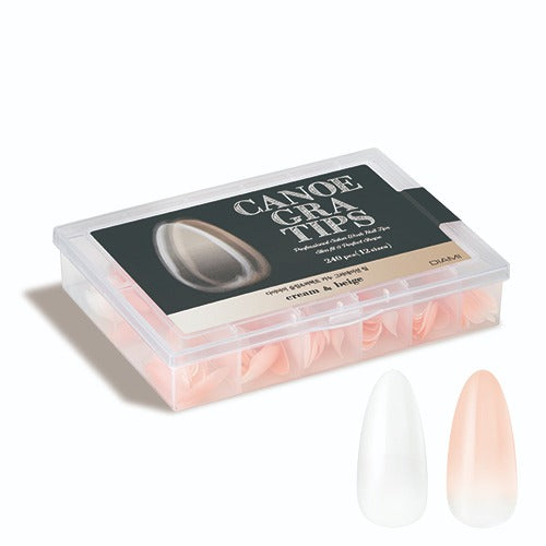 DIAMI - CANOE Gra Tips - Cream & Beige