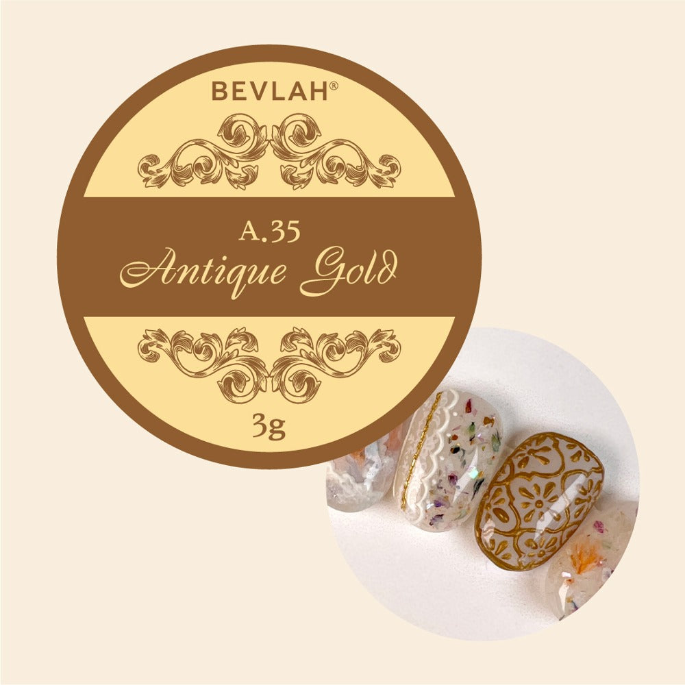 BEVLAH - Antique Gold Art Gel