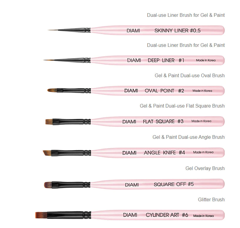 DIAMI - Brush (#0.5) - Skinny Liner