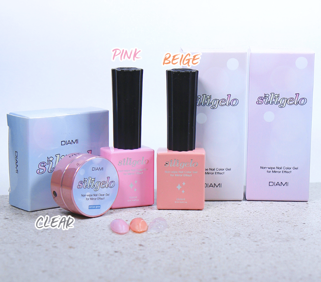 DIAMI - Siligello Pink Color Gel (Non-Wipe)