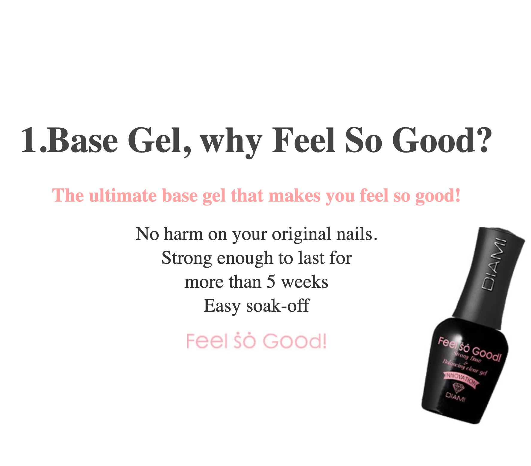 DIAMI - Feel So Good Base Gel