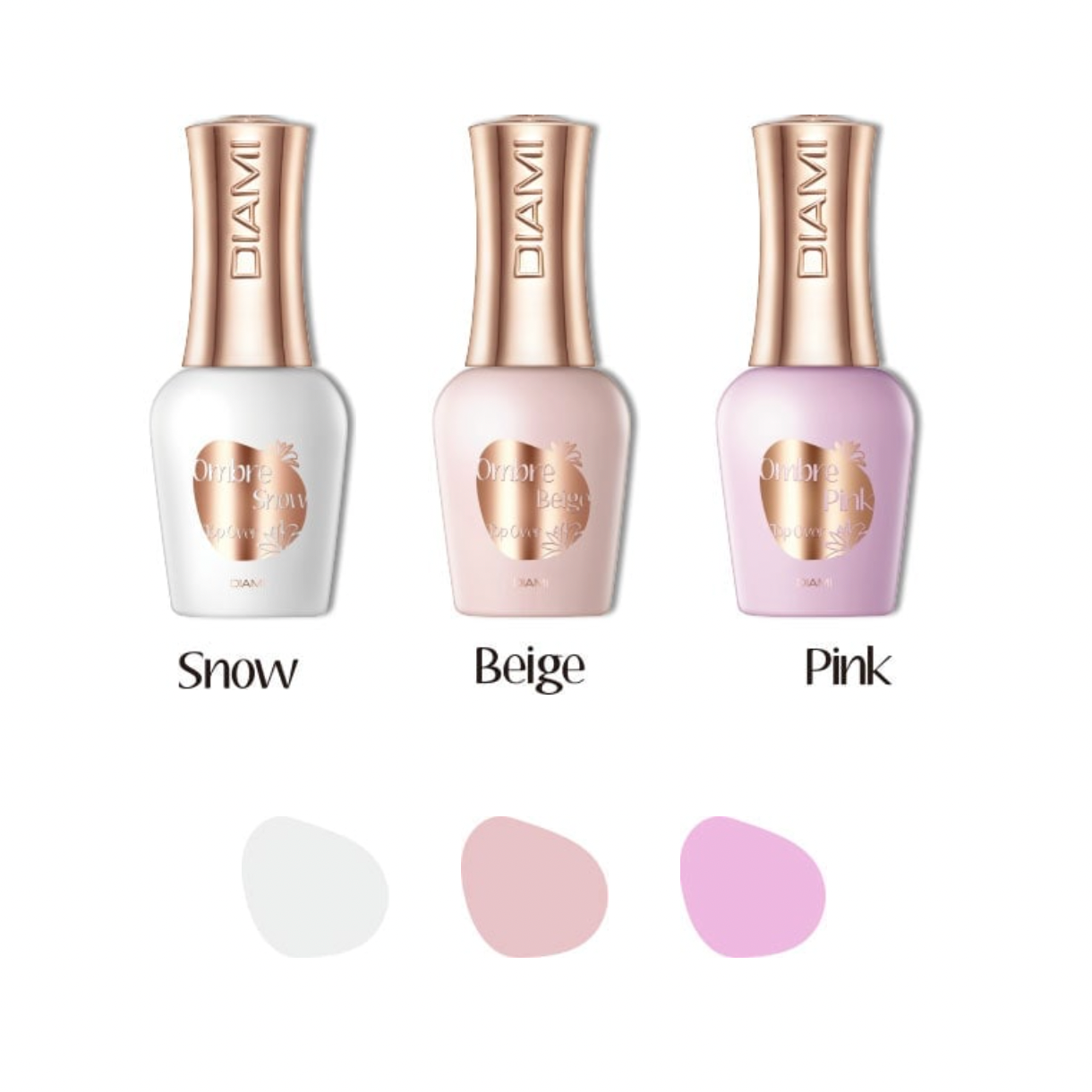 DIAMI - Ombre Top Over - Pink