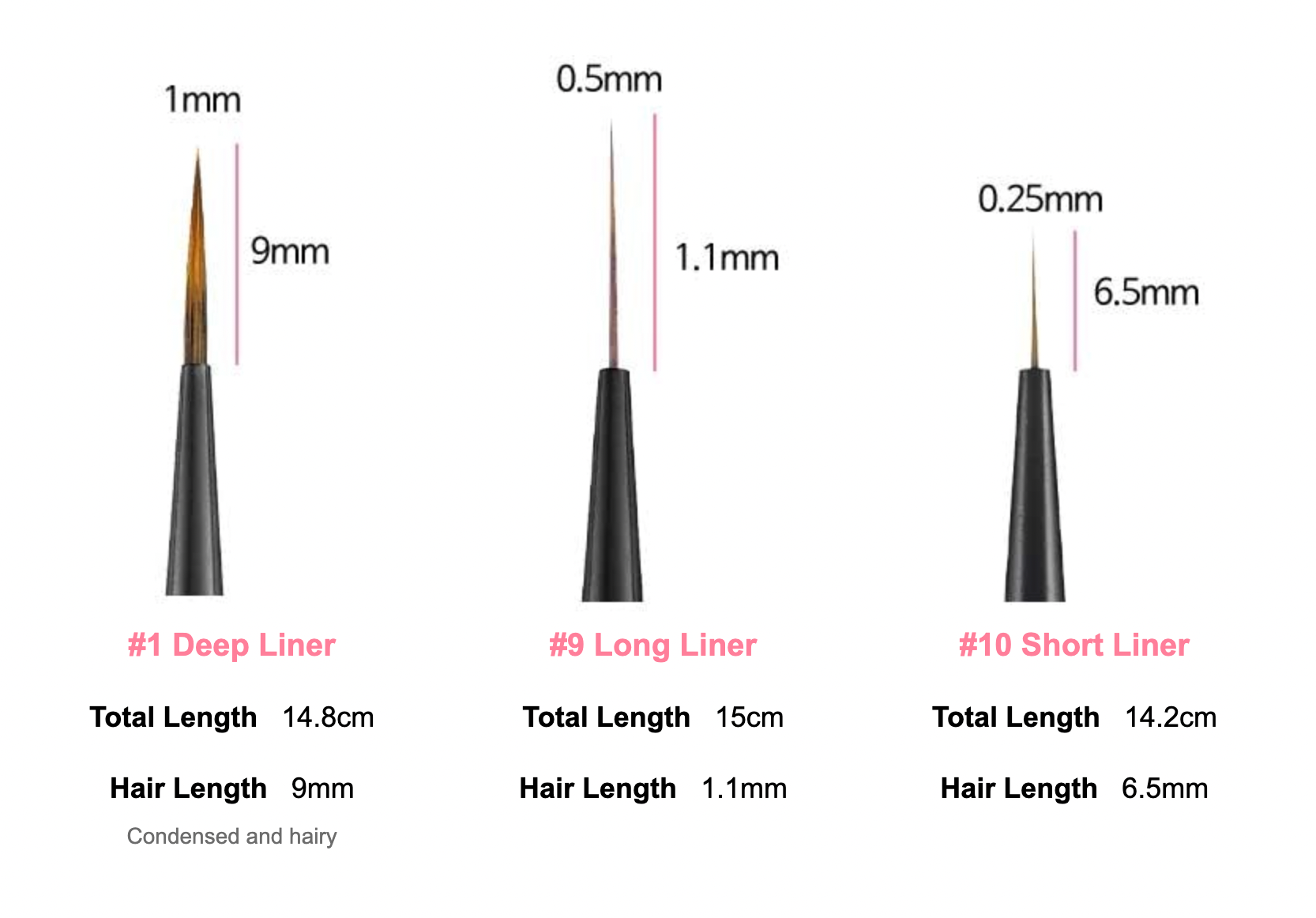 DIAMI - Brush (#1) - Deep Liner