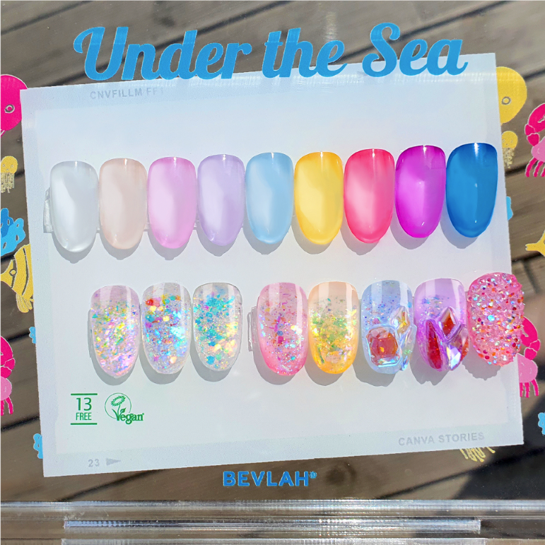 BEVLAH - Under the Sea Glitter Gels