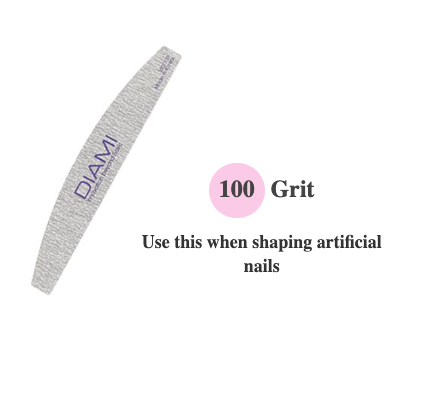 DIAMI - Nail File 100 Grit