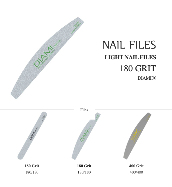 DIAMI - Nail File 180 Grit (Light)