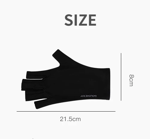 UV Shield Nail Glove - Lycra