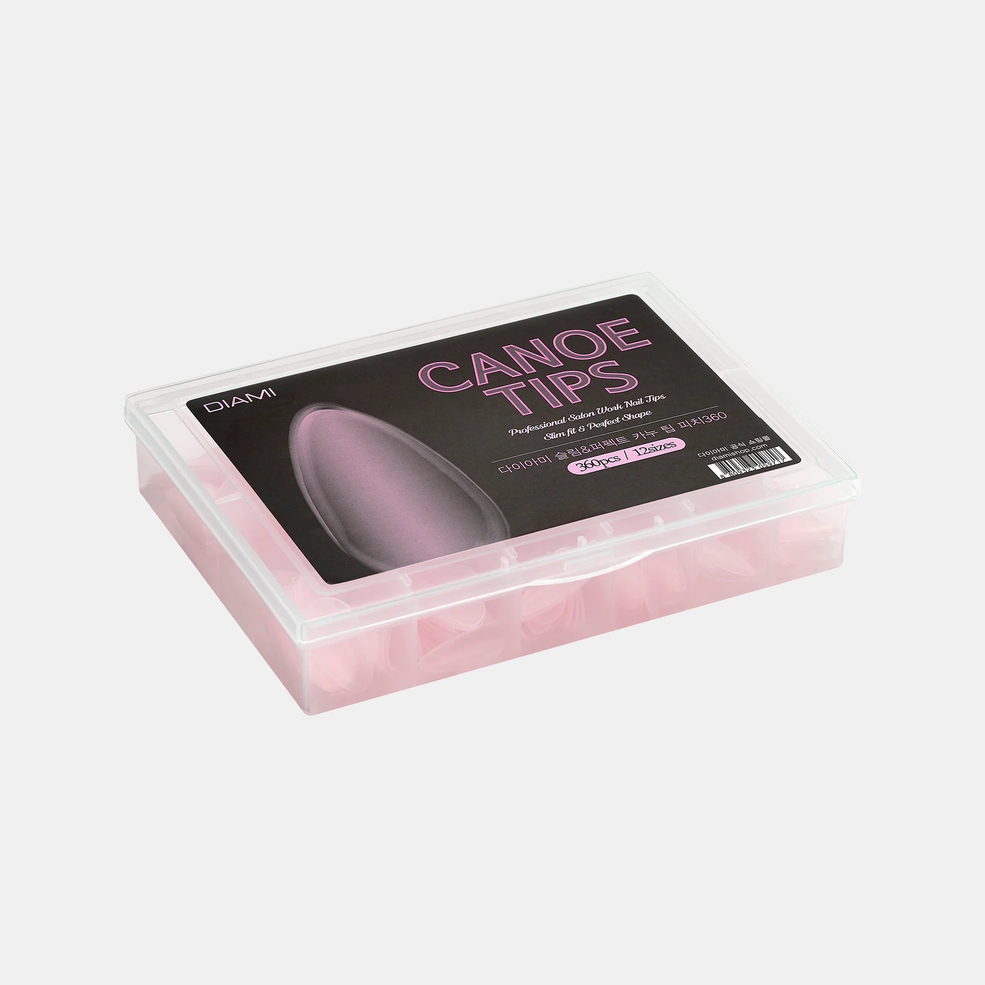 DIAMI - CANOE Tips Clear & Peach