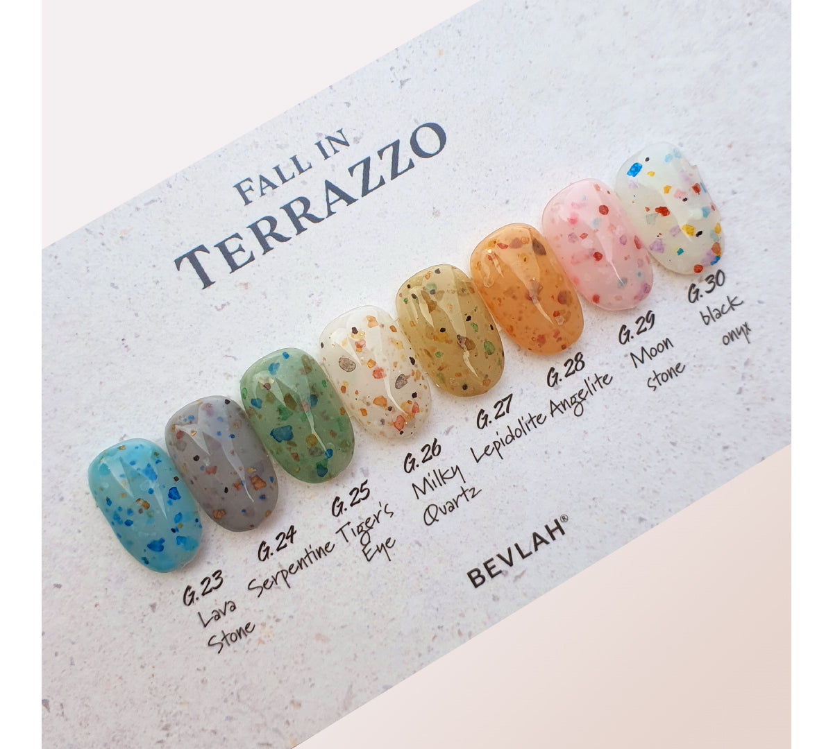 BEVLAH - Fall In Terrazzo Collection