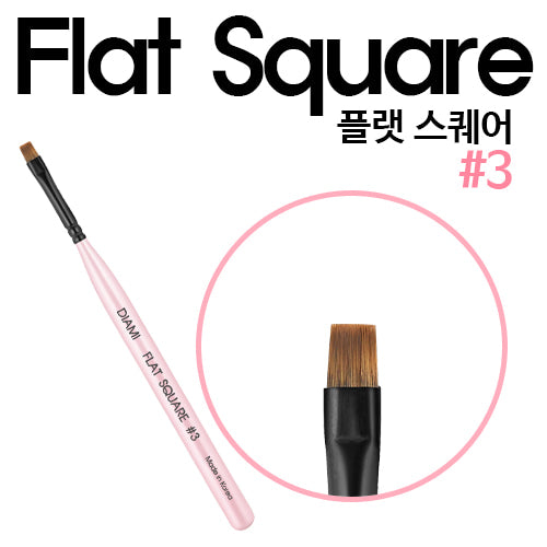 DIAMI - Brush (#3) - Flat Square