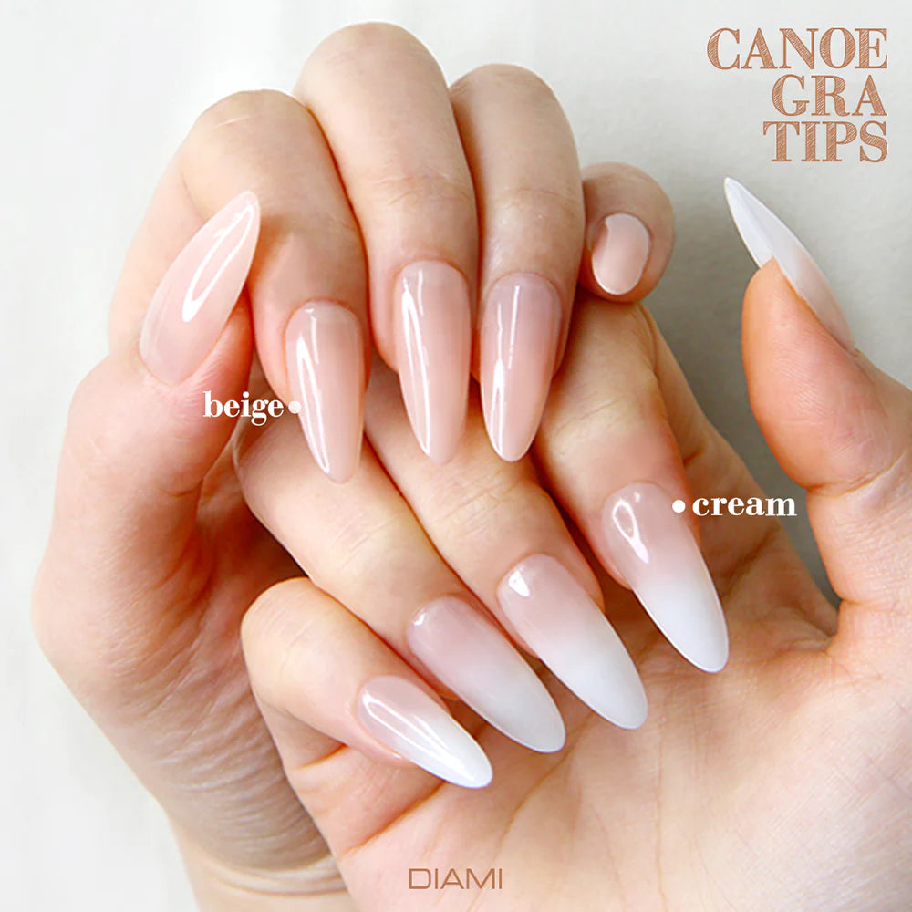 DIAMI - CANOE Gra Tips - Cream & Beige