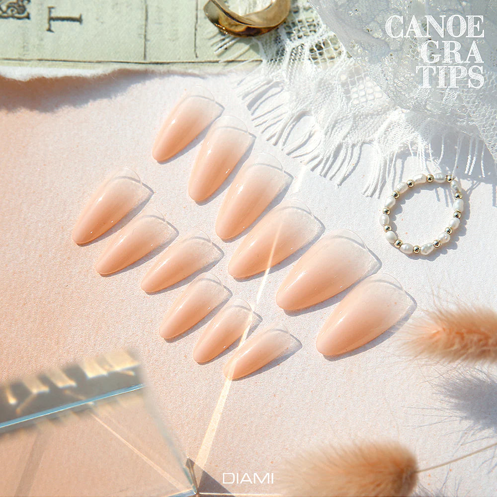 DIAMI - CANOE Gra Tips - Cream & Beige