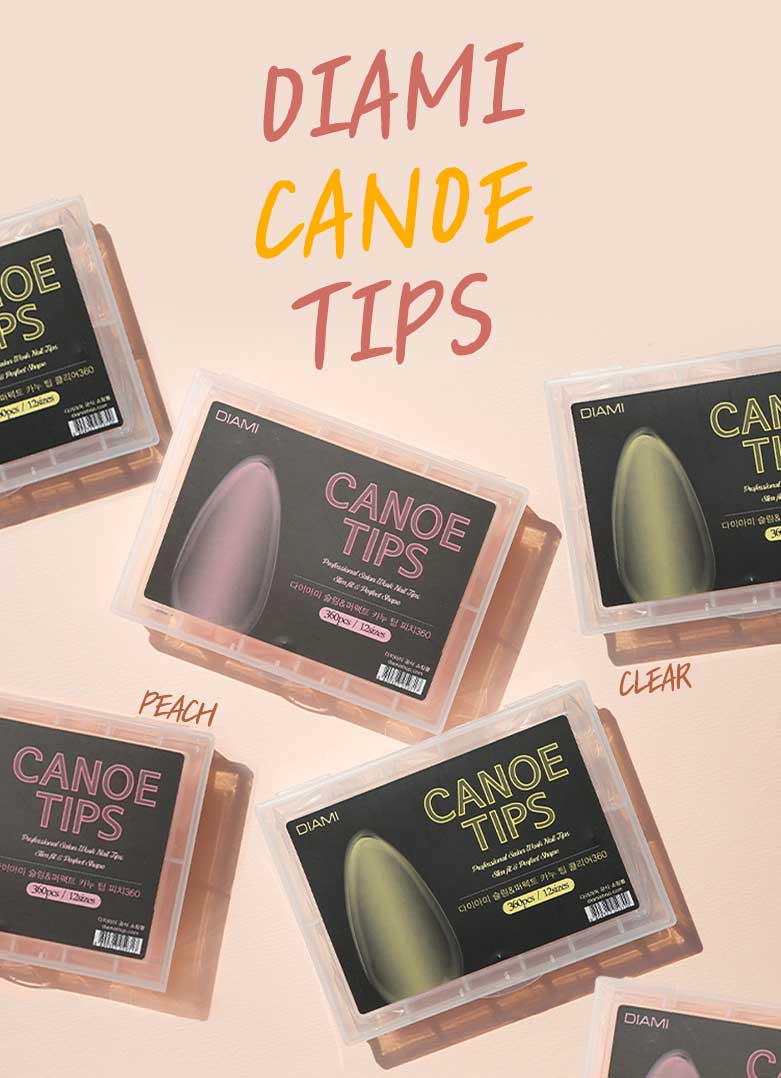 DIAMI - CANOE Tips Clear & Peach