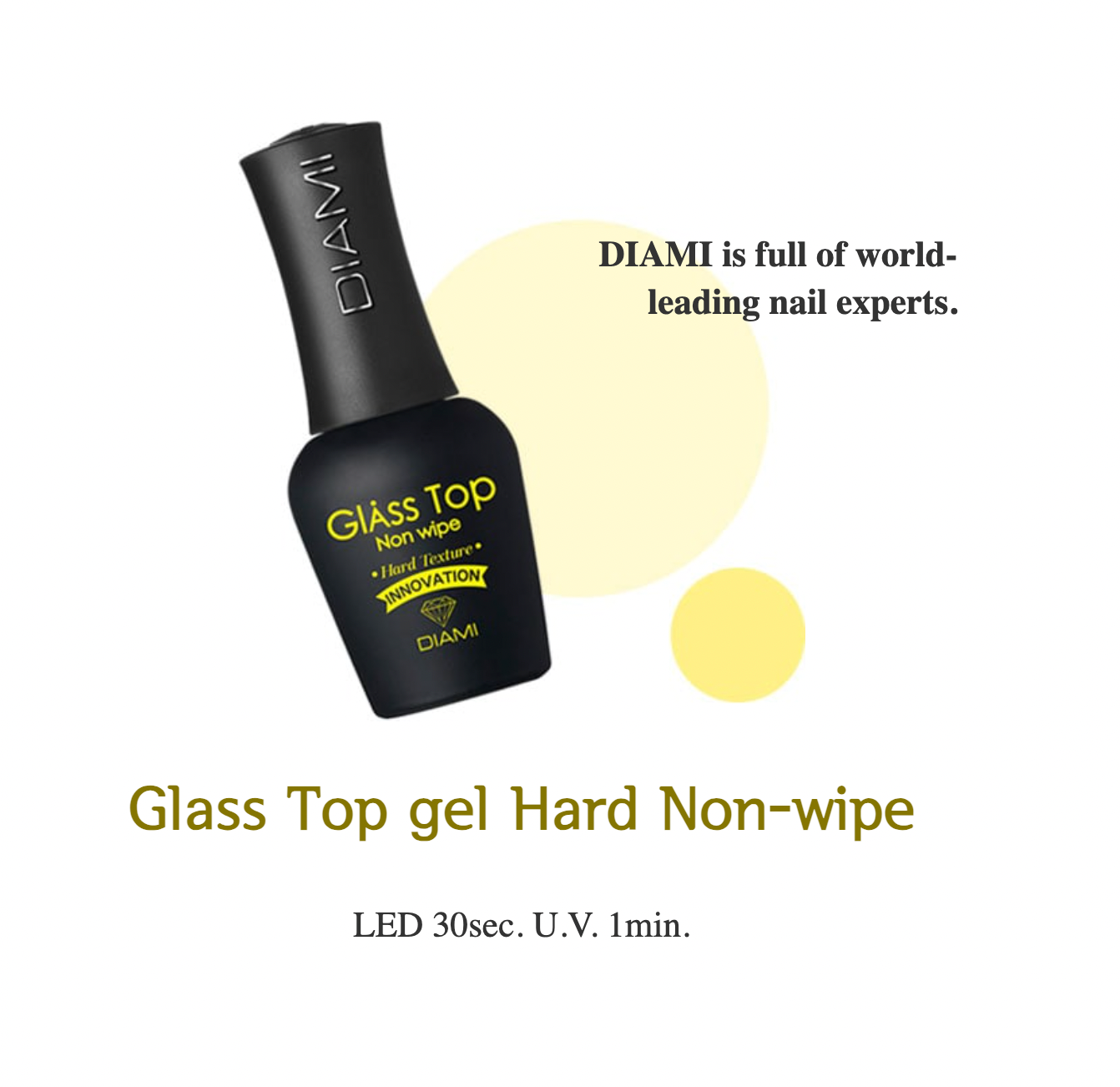 DIAMI - GLASS Top Gel (Non-wipe)